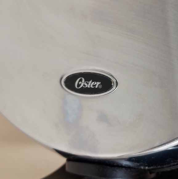 Oster Rotary Waffle Maker Chrome Colored W/Drip Plate Easly Flip Waffles - Picture 2 of 9